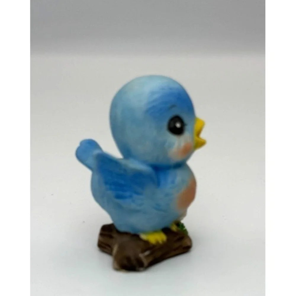2-Josef Original Singing Bluebird & Keypoint Dallas BB Hug-VTG-Anthropomorphic